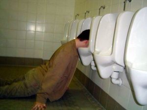 Drunk Guy Urinal